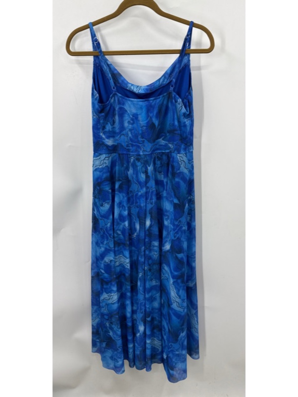 BTFBM Summer Floral Maxi Dress floral print and elegant spaghetti straps XL NWT - Picture 4 of 14
